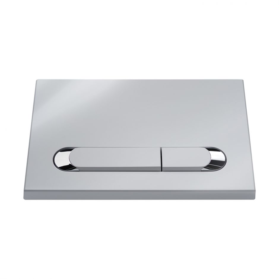 Смывная клавиша KKPOL M09 350/PPB/062-00-03 белая, с хромированными элементами ФОТО