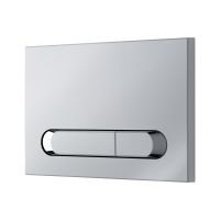 Смывная клавиша KKPOL M09 350/PPB/062-00-03 белая, с хромированными элементами схема 3