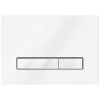 Клавиша для инсталляции KKPOL Vitrum Grande 350/PPB/097-00-00 белый матовый схема 1