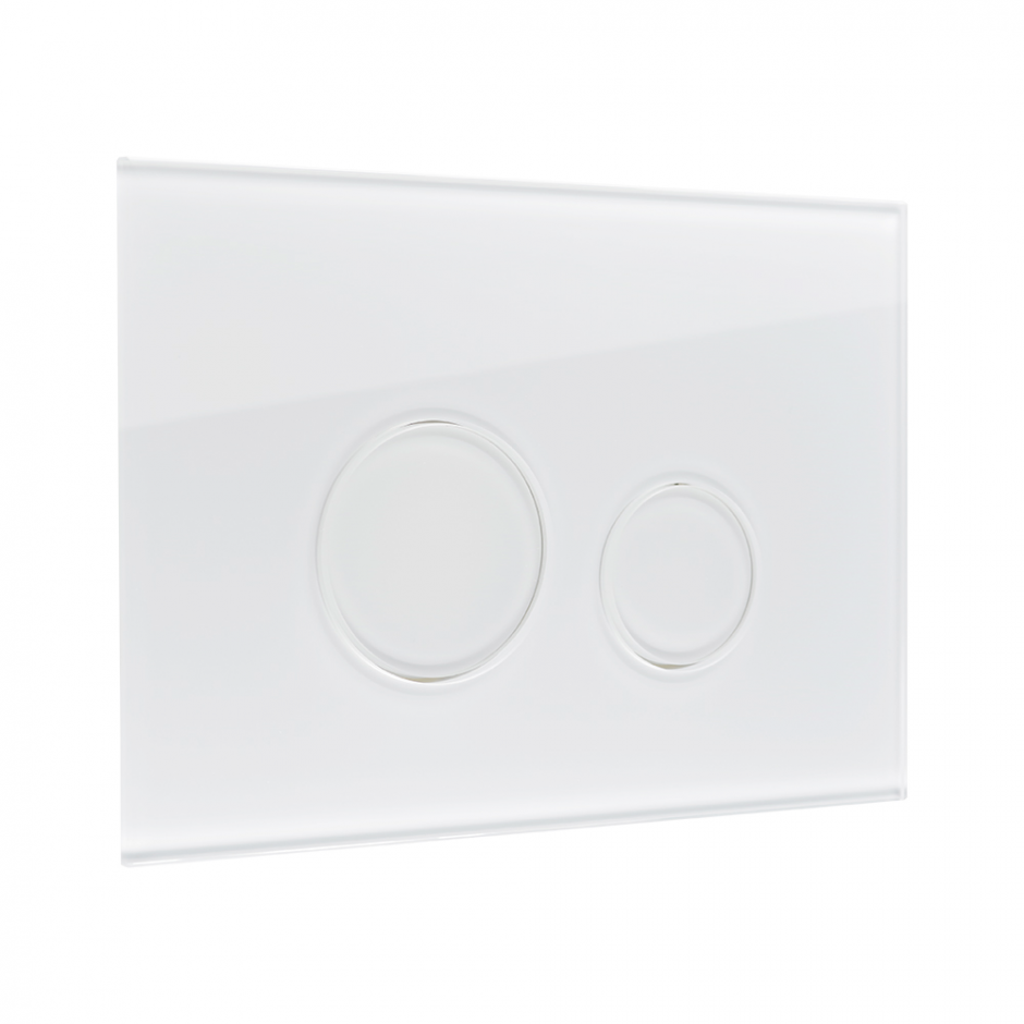 Смывная клавиша KKPOL Vitrum Grande Omnes Orbis 350/PPB/122-00-00 цвет белый