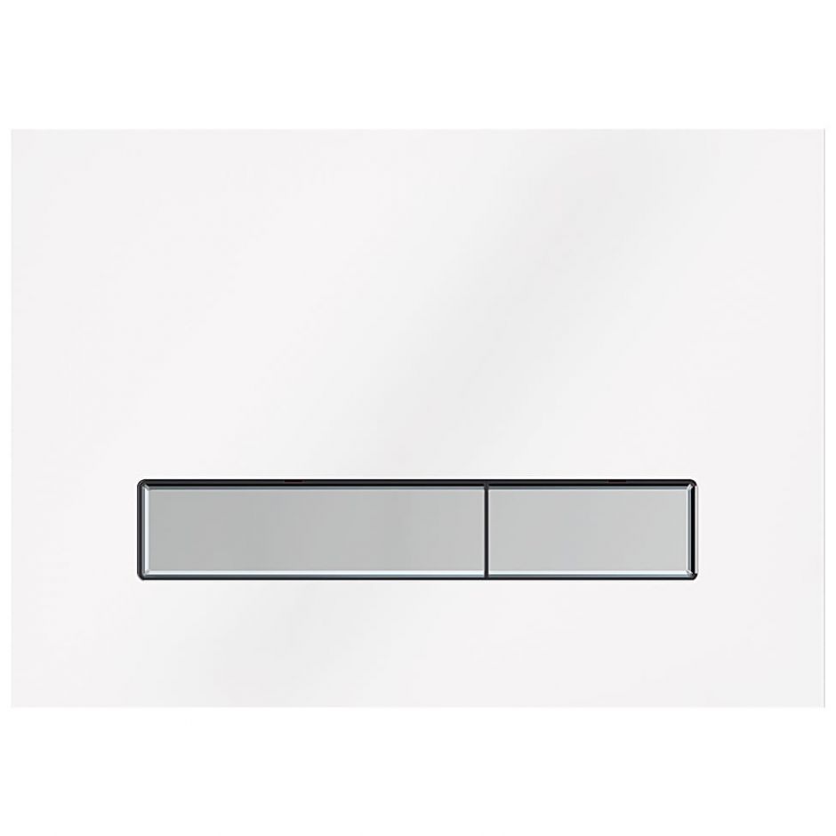 Изображение Клавиша для инсталляции KKPOL Vitrum Grande 350/PPB/183-00-00 белый матовый/сатин