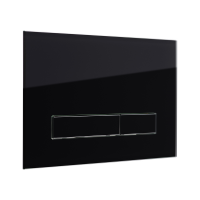 Смывная клавиша KKPOL Vitrum Grande Omnes 350/PPC/111-00-00 цвет черный схема 1