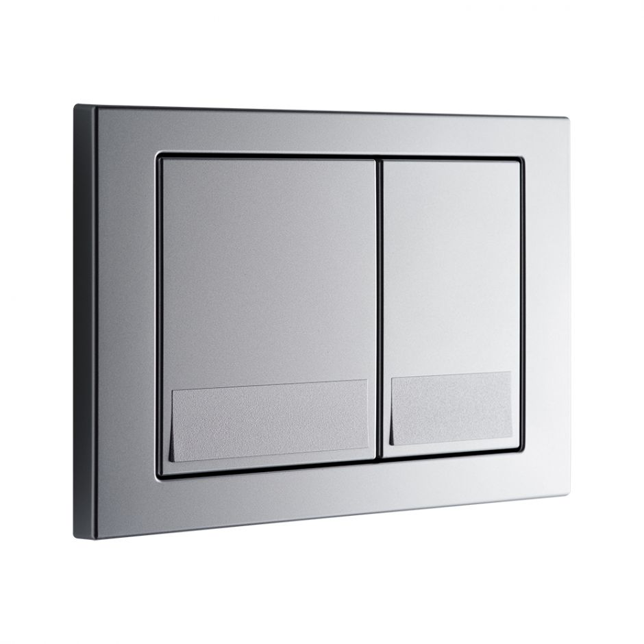 Кнопка смыва для инсталляции KKPOL M06 350/PPS/029-00-00 цвет сатин