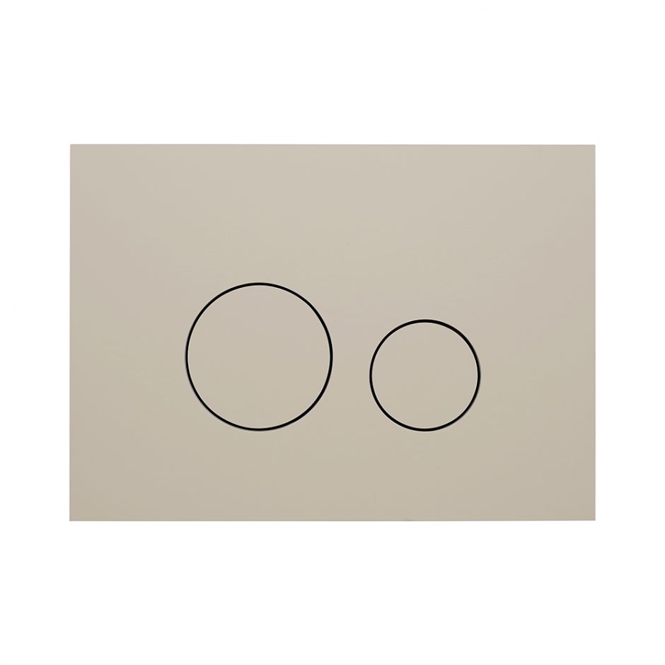 Клавиша смыва KKPOL Mitis 350/PPX/005-00-00 бежевый матовый цвет ФОТО