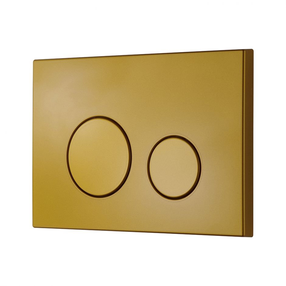 Клавиша для смыва KKPOL M11 350/PPZ/037-00-00 темное золото глянцевое ФОТО