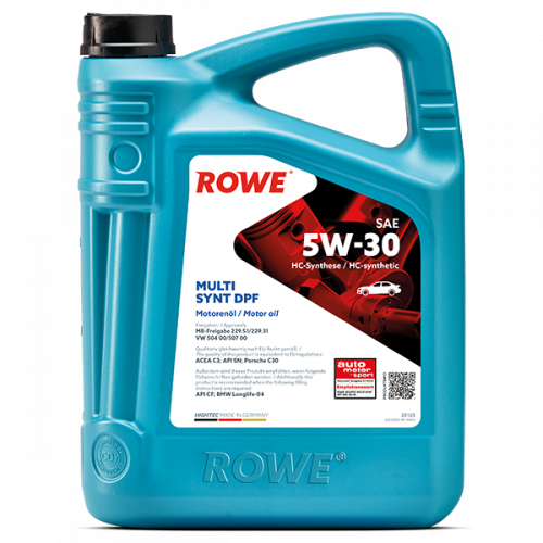 Rowe Hightec  Multi Synt DPF 5W-30, 5л