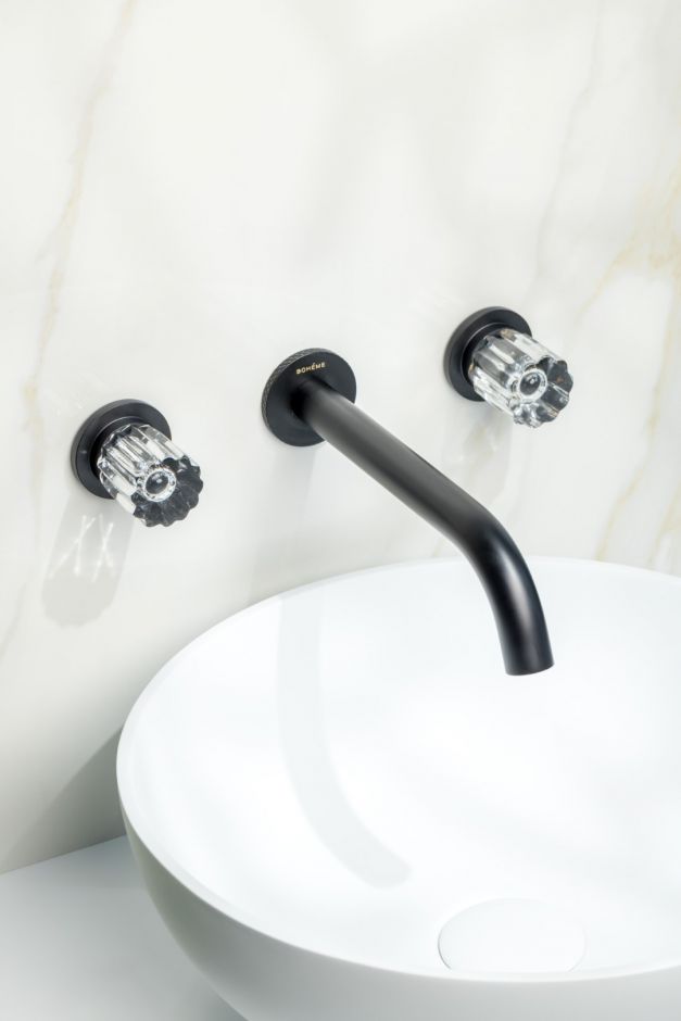 Вентильный встраиваемый смеситель для раковины Boheme Aura 152 ФОТО