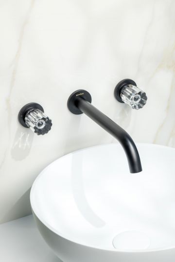 Вентильный встраиваемый смеситель для раковины Boheme Aura 152 схема 6