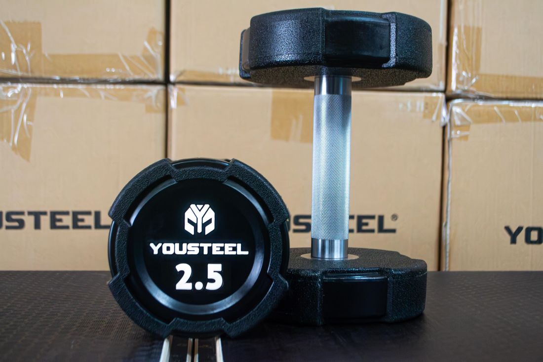 Yousteel Гантель EVO 2.5 кг полиуретановая