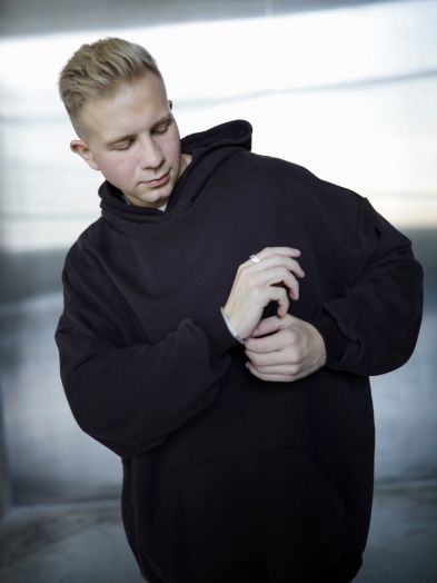 Худи оверсайз в цвете шоколад