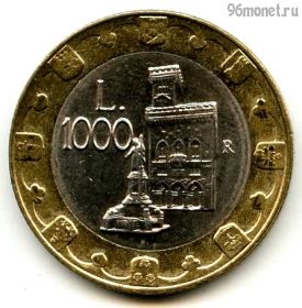 Сан-Марино 1000 лир 1997