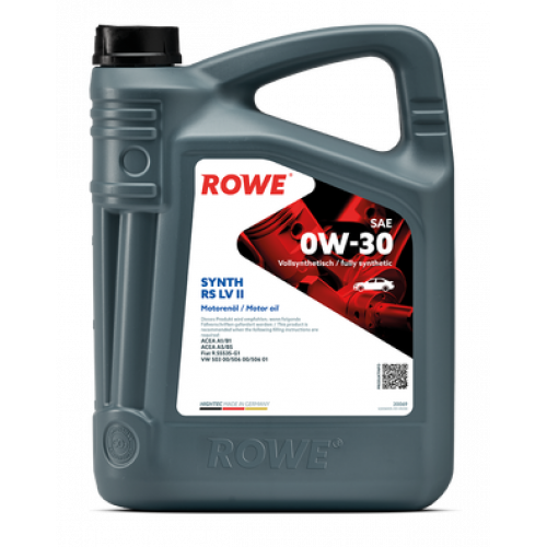 Rowe Hightec Synt RS SAE 0W-30 LV II, 5л