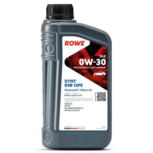 Rowe Hightec Synt RSB 12FE SAE 0W-30, 1л