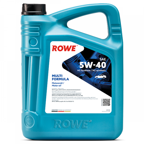 Rowe Hightec Multi Formula 5W-40, 4л