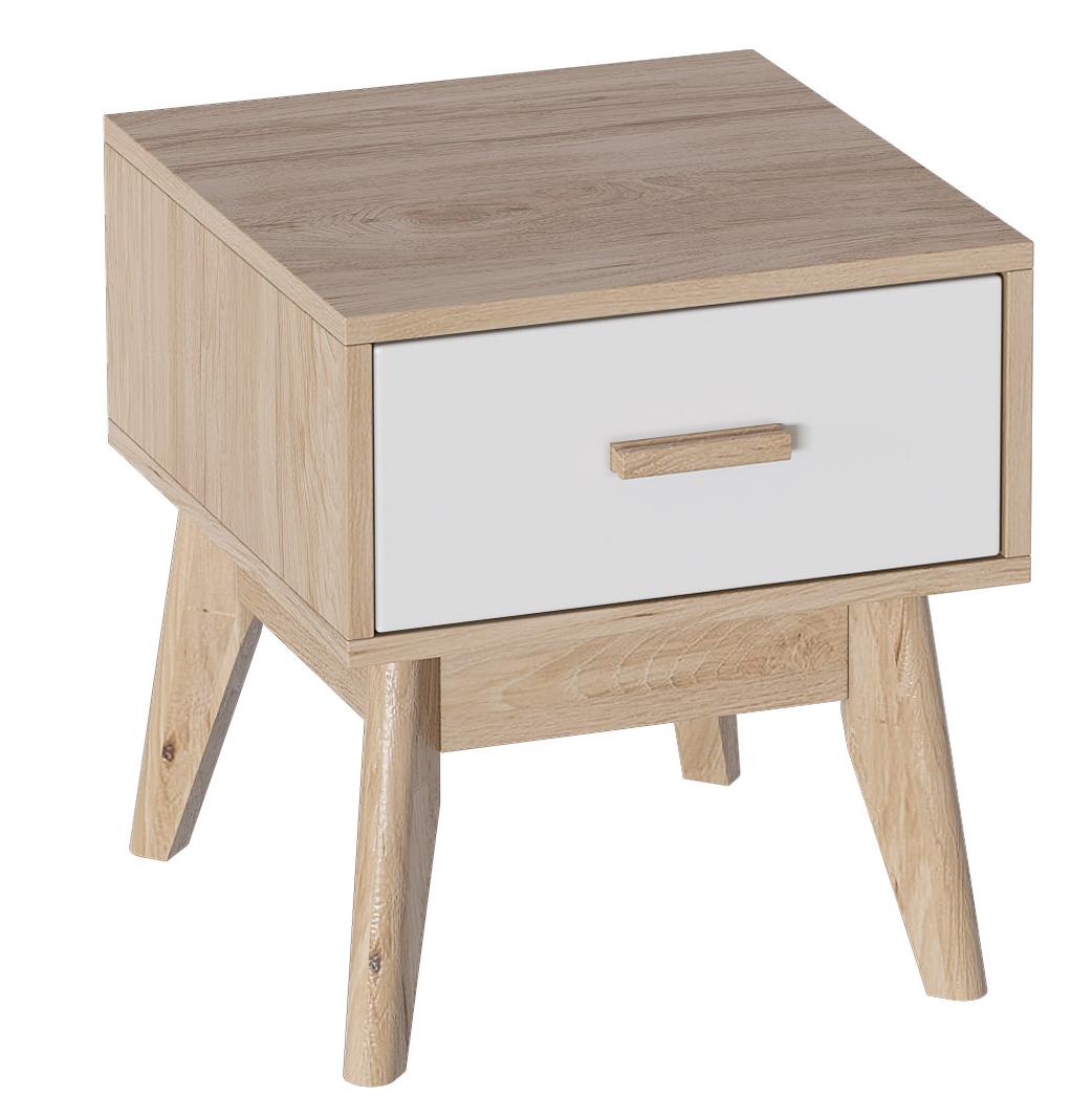 Тумба прикроватная Калгари Дуб Натуральный Светлый