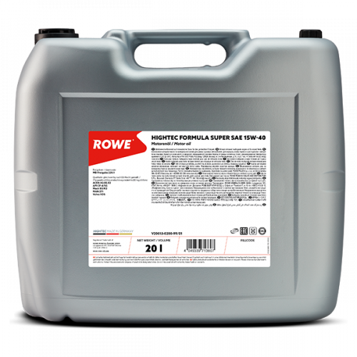 Rowe Hightec Formula Super 15W-40, 20л