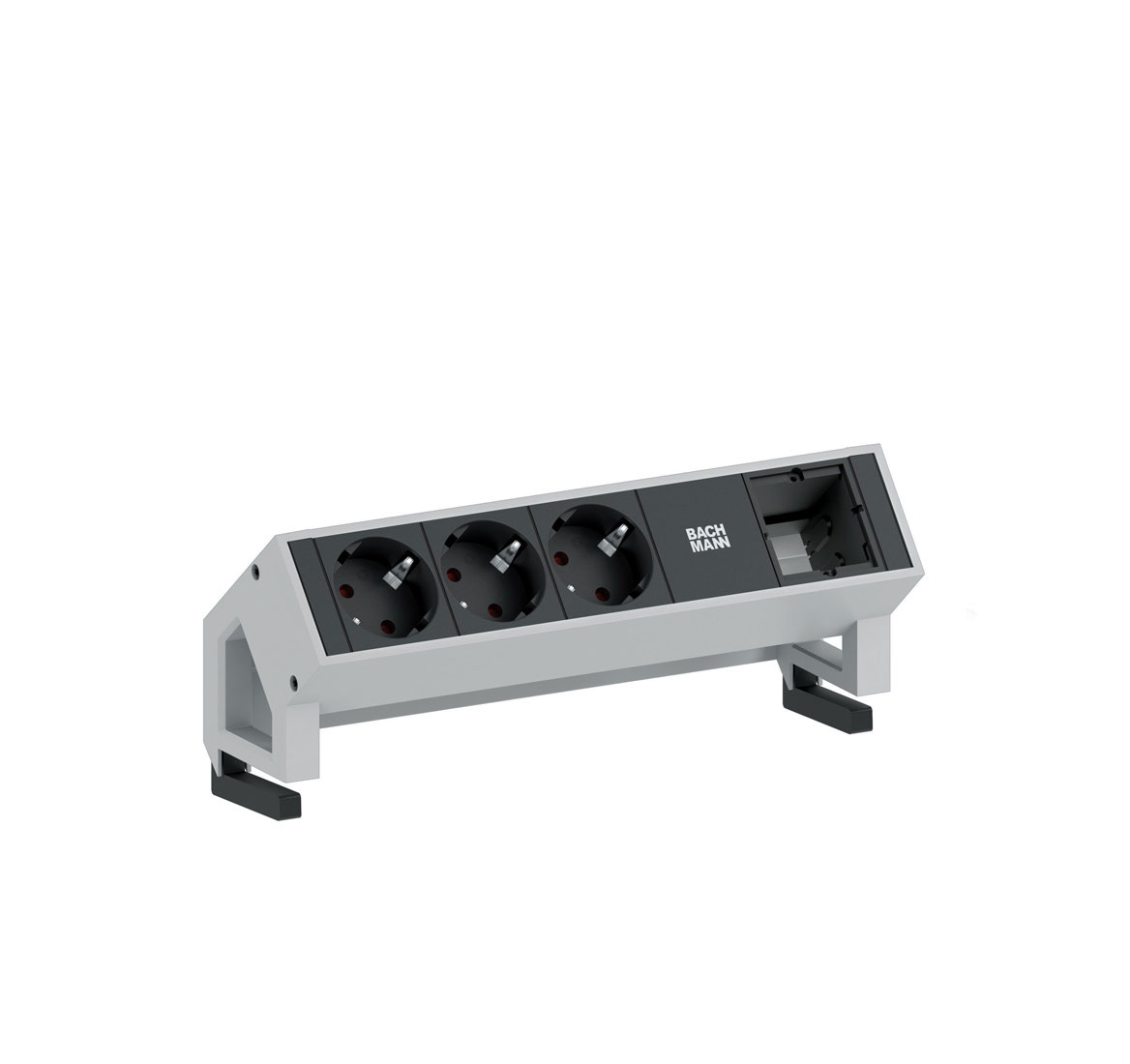 Электрический блок DESK II 3+1 СЕРЫЙ