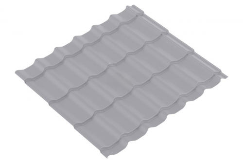 Металлочерепица Супер Monterrey 0.5 Полиэстер RAL 7004