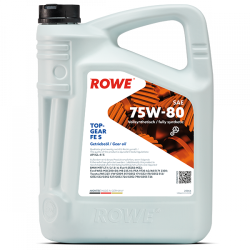 Rowe Hightec Topgear FE 75W-80 S, 5л