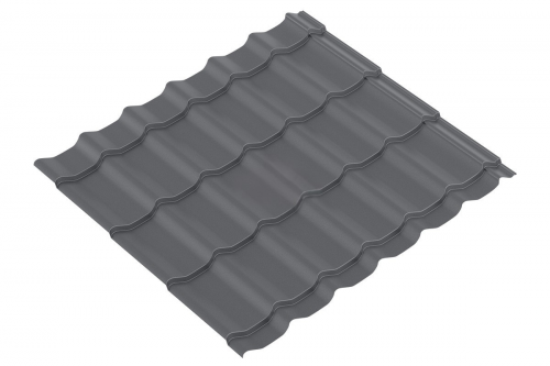 Металлочерепица Супер BARSA 0.5 Полиэстер RAL 7024