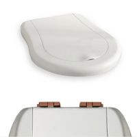 Сиденье для унитаза Kerasan Retro  108401, цвет белый глянцевый, с микролифтом схема 1