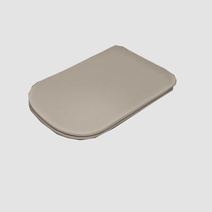 Изображение Сиденье для унитаза Kerasan Tribeca 519181, цвет бежевый, с микролифтом