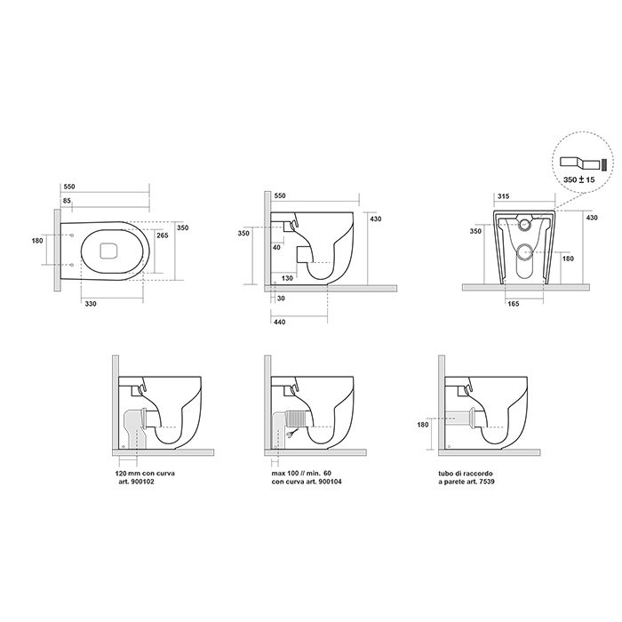Зеленый унитаз напольный Kerasan Nolita безободковый, слив Tornado ФОТО