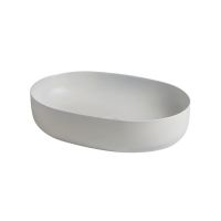 Накладная раковина Kerasan Nolita 534601 Овальная 55x35 см схема 1