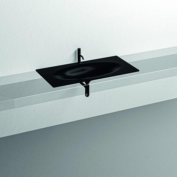 Накладная раковина Kerasan Shape 547031*1, прямоугольная 102x52 см