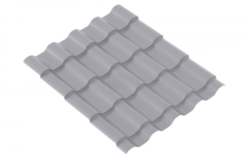 Металлочерепица VERONA 0.5 Полиэстер RAL 7004