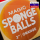 Magic Sponge Balls 4PK ORANGE 2" by Murphy's Magic