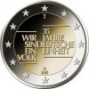 35 лет объединения  Германии 2 евро Германия 2025 Монетный двор на выбор