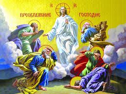 Икона Преображение Господне (рукописная вариант 8)