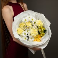 Сборный букет "Лимонный"