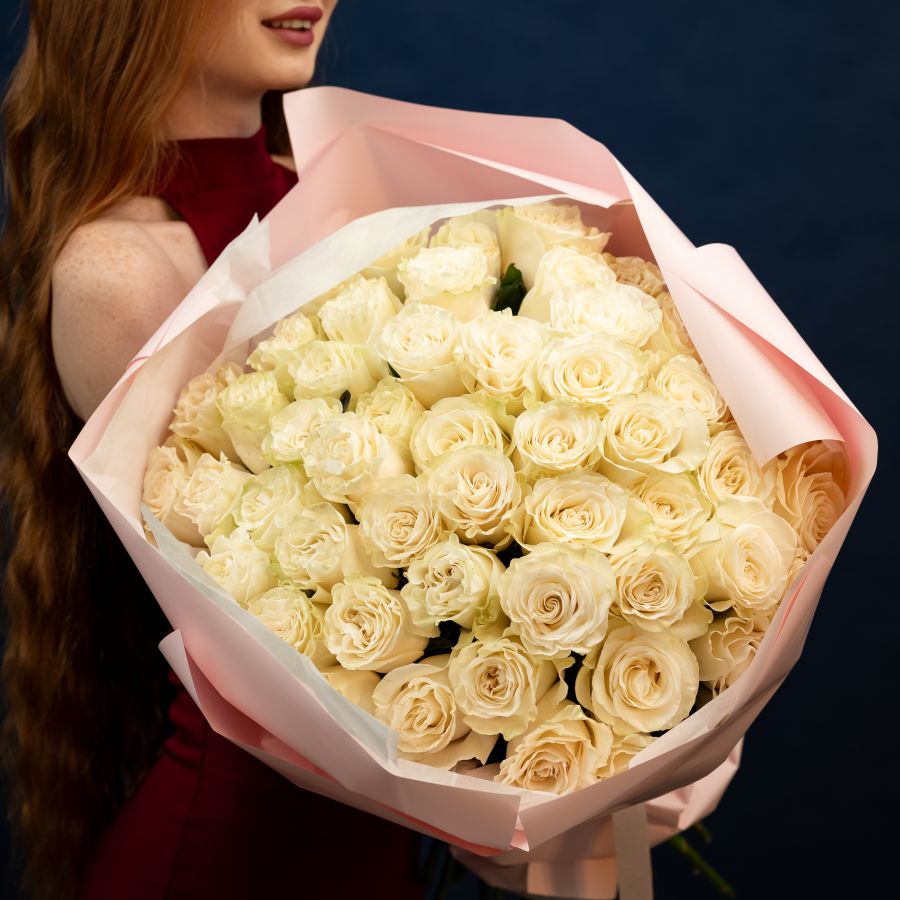 51 роза 60см (сорт Мондиаль)