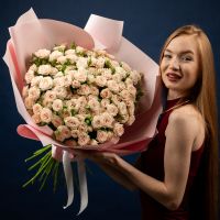 Кустовая роза (сорт Таня) 25 шт