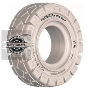 18x7-8(180/70-8) Globestar WT Цельнолитая немаркая с бортом ШРИ-ЛАНКА GRI
