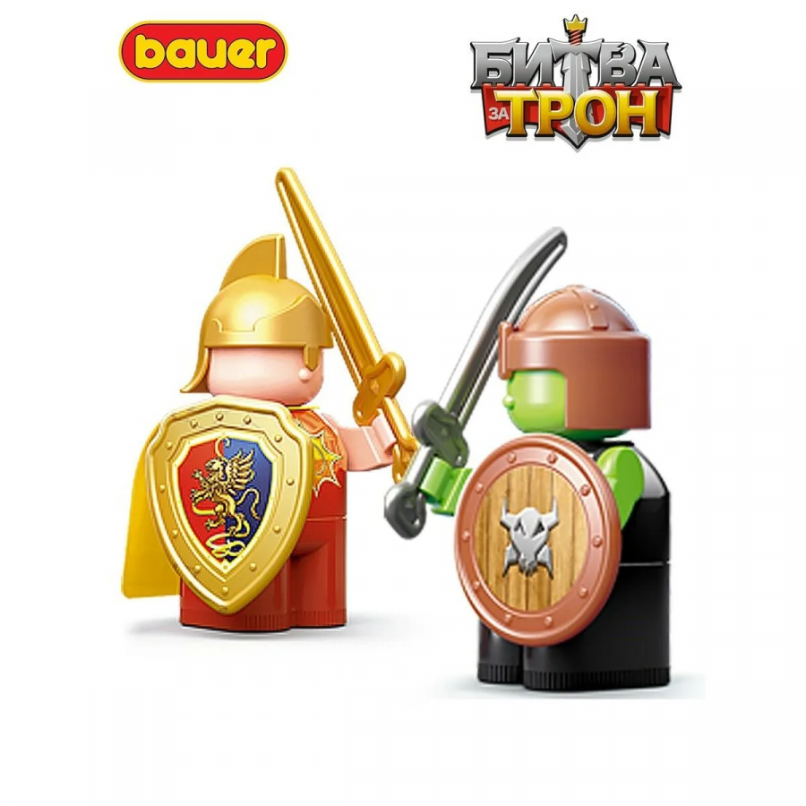 Конструктор "Битва за трон" набор с катапультой, пушкой, машиной и крепостью