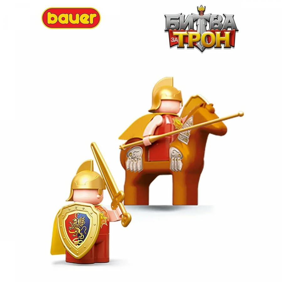 Конструктор "Битва за трон" набор с катапультой, пушкой, машиной и крепостью