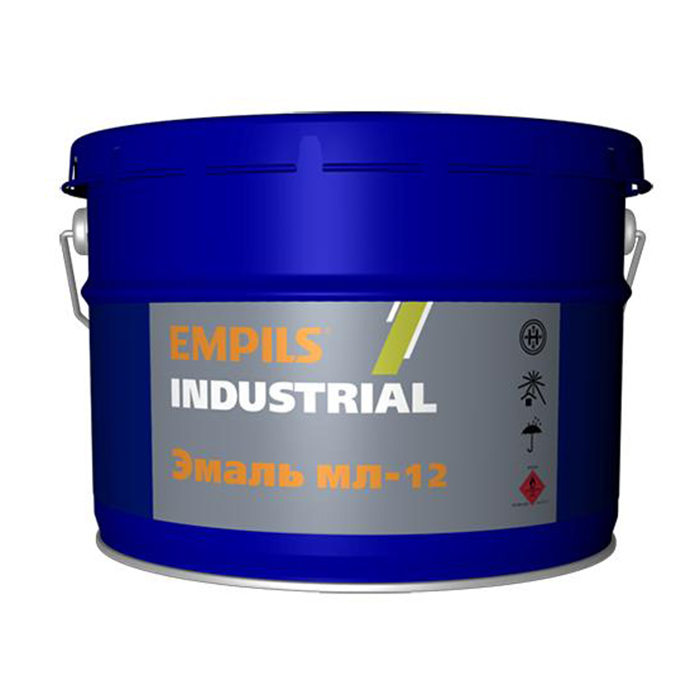 Эмаль МЛ-12 ЗАО "Эмпилс", песочная, 17кг.