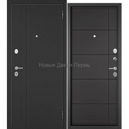 FAMILY BS MP Антрацит букле RL-2 Графит софт 7М-193 дверь металлическая