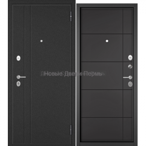 FAMILY BS MP Антрацит букле RL-2 Графит софт 7М-193 дверь металлическая