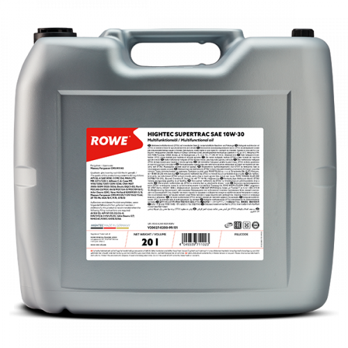 Rowe Hightec Supertrac 10W-30 (STOU), 20л