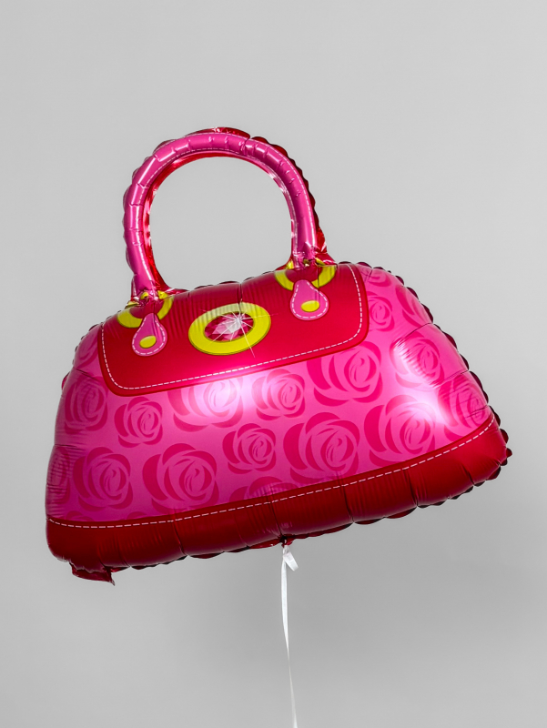 Сумочка шар фигурный фольгированный с гелием