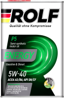 Rolf Energy 5W-40 ACEA A3/B4 API SN/CF, 4л