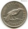 Новая Зеландия 6 пенсов 1958