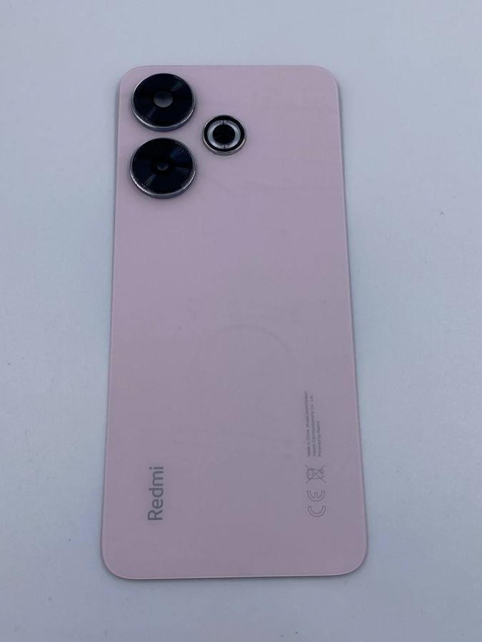 Xiaomi redmi 13 задняя крышка оригинал с разбора розовая