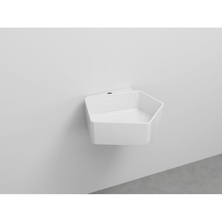 Раковина подвесная Cielo Kanto 55х40х16 см арт. KALS/KALSSF без перелива ФОТО