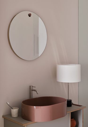 Зеркало настенное Cielo Theo 60 THSPT60 диаметр 60 см схема 2