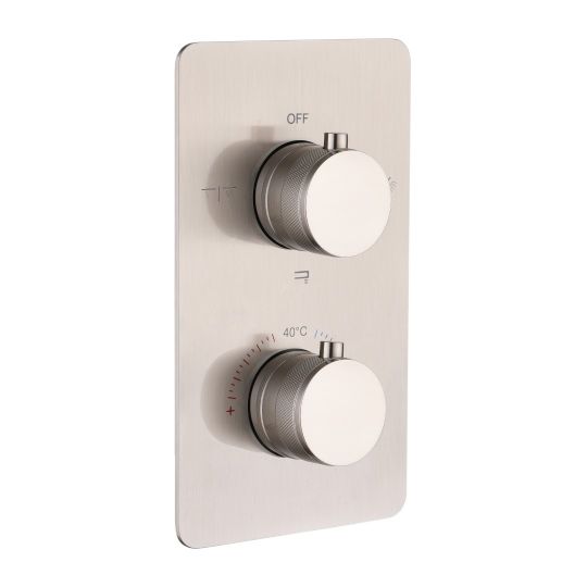 Смеситель Boheme Cell 134-3 встроенный с термостатом, 3-х проходной схема 11